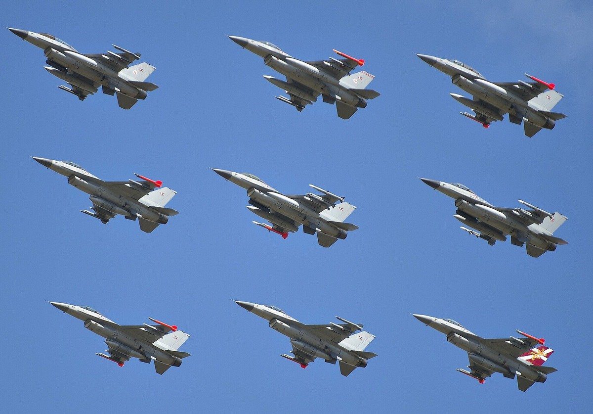 Danish F-16 fighters