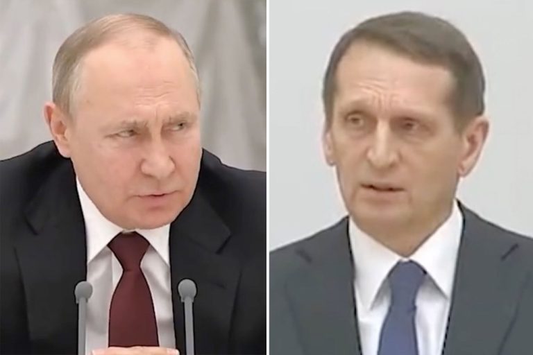 Putin attacks Russian intelligence chief in video spread

