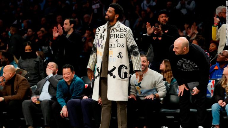 Kyrie Irving: NBA fined Brooklyn Nets $50,000 for allowing player to enter team's locker room

