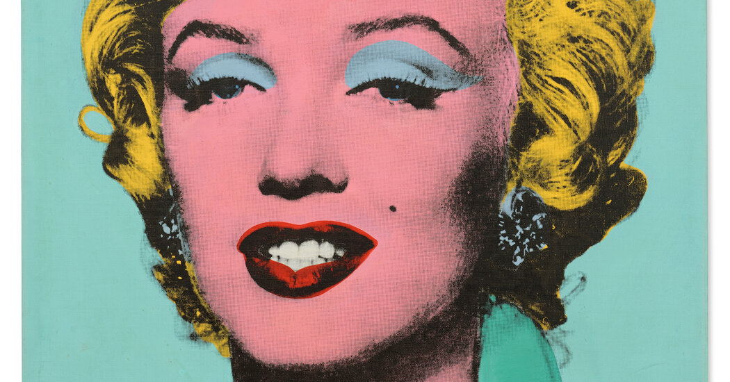 Andy Warhol Marilyn Monroe Print, Orange Marilyn Monroe Poster