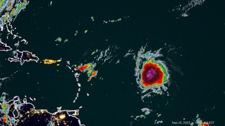  Tropical Storm Fiona forms in the Atlantic Ocean.  This is where you're headed

