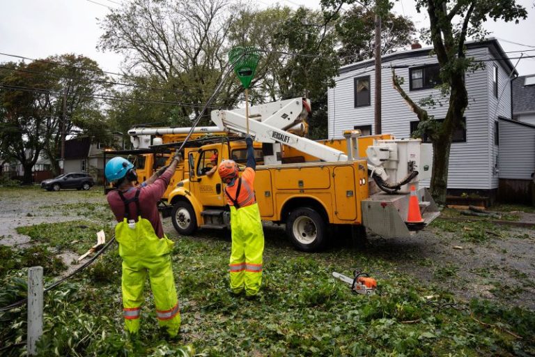 Fiona slams Canada's Atlantic coast, killing homes and cutting off electricity to thousands

