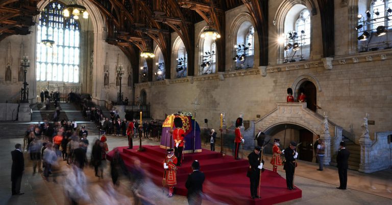 A man arrested in Westminster Hall while Queen Elizabeth II lies in state

