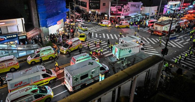 South Korea's crowd rush turns deadly: latest news

