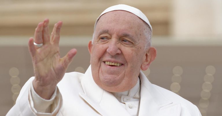 The Vatican said Pope Francis will be hospitalized for several days with a respiratory infection

