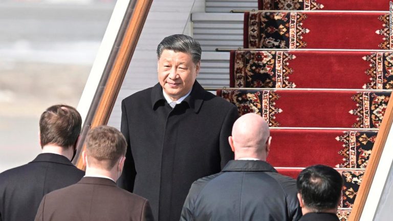 Xi-Putin meeting: Chinese president arrives in Moscow for talks

