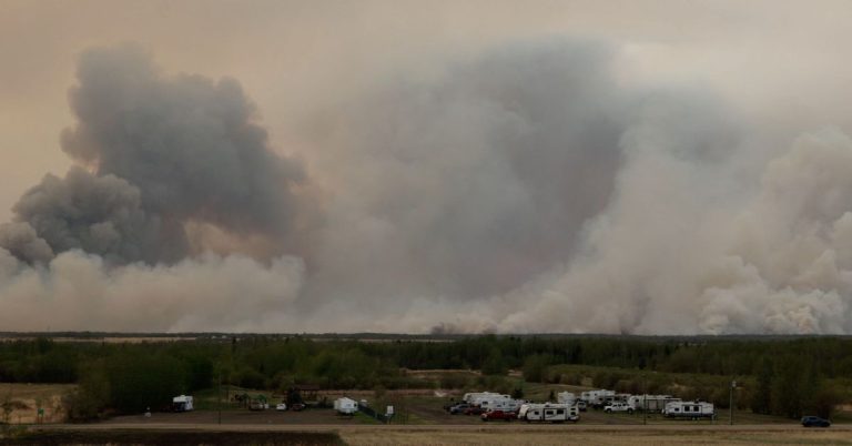 Wildfires in Alberta shut down at least 3.7% of Canadian energy production

