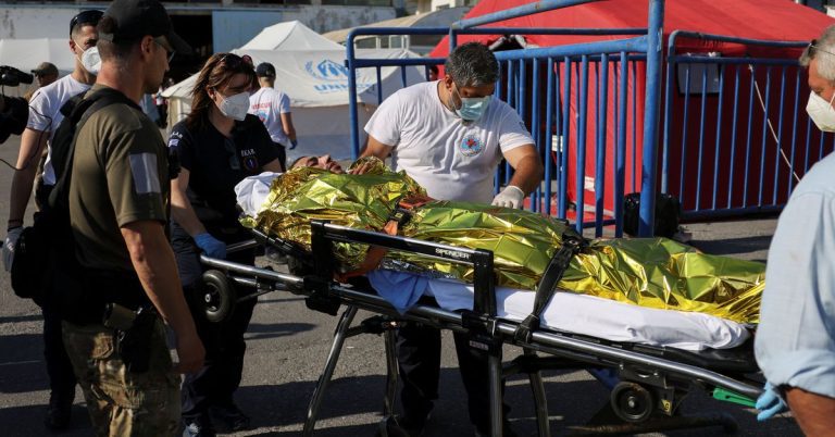 At least 79 people drowned and hundreds are missing in a migrant shipwreck off Greece

