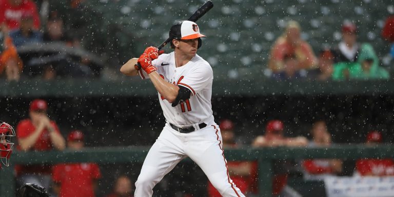 Jordan Westberg collects his first MLB hit and RBI in his debut

