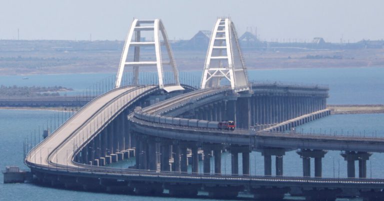 Crimean bridge explosions disrupt key link to Russia: live updates

