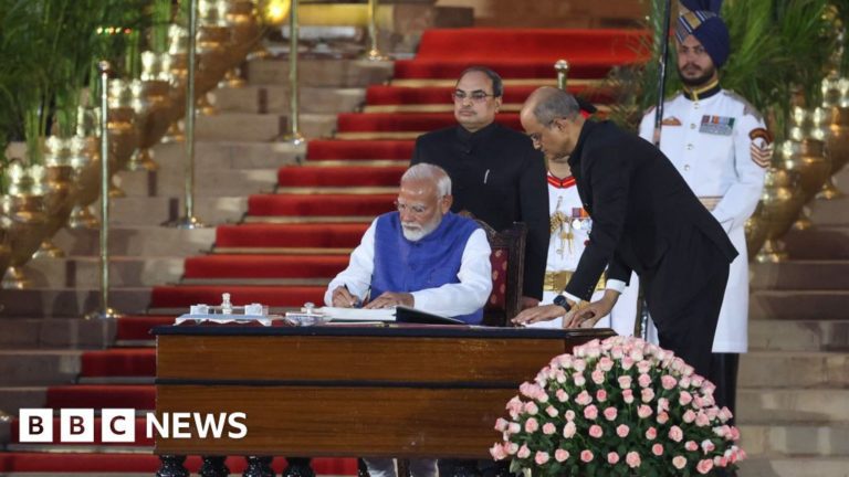 Narendra Modi takes oath as Prime Minister of India