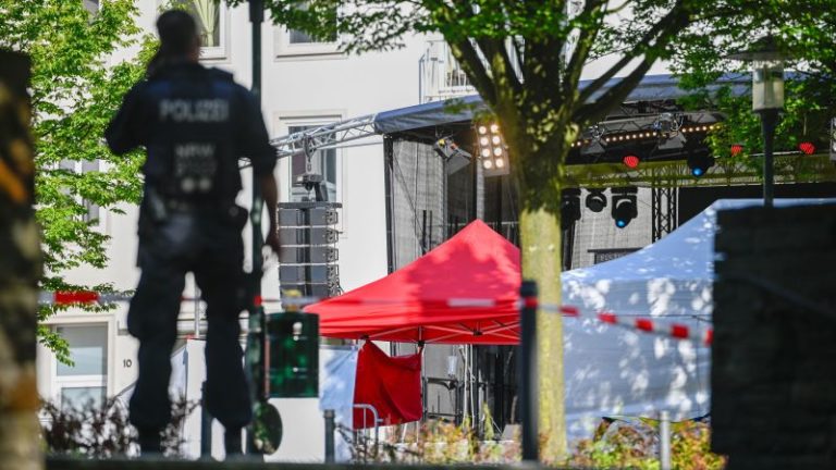 Stabbing attack in Solingen: Manhunt in Germany after three killed at festival